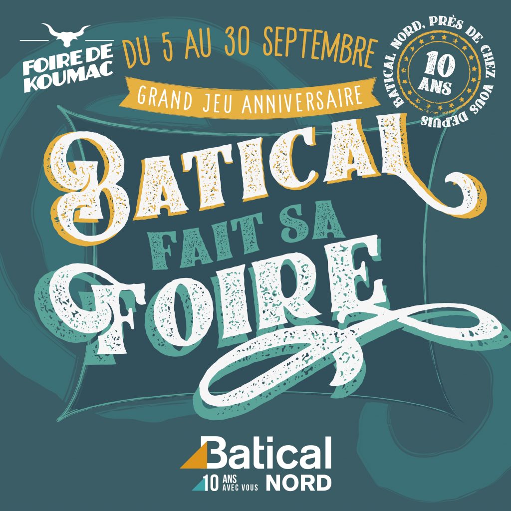 Image promotionnelle des 10 ans de Batical Nord